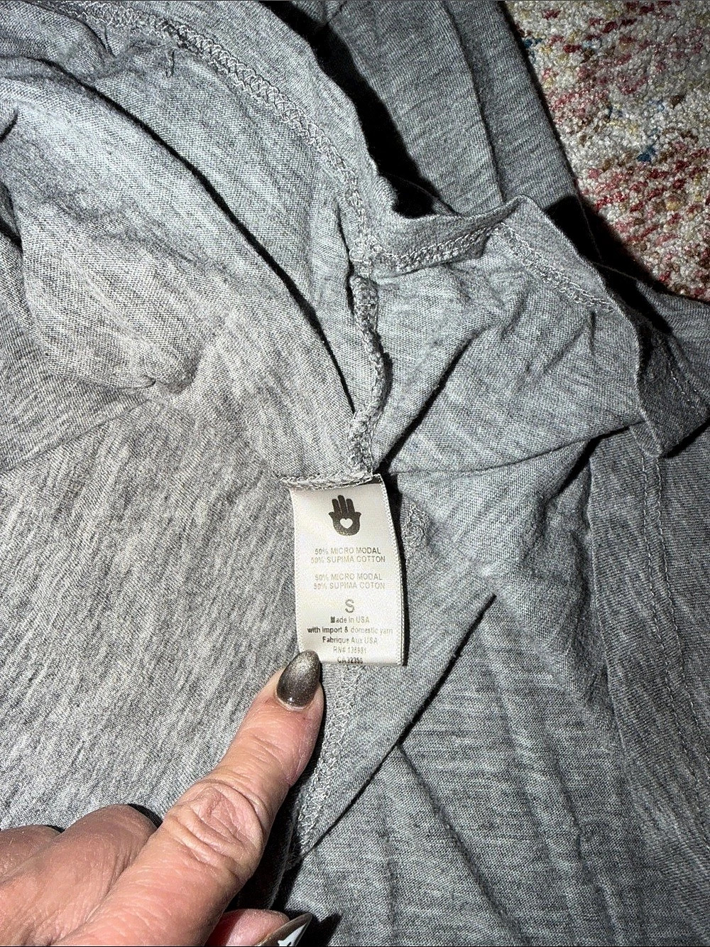 Spiritual Gangster Namaste Gray Muscle Tank Size Small - Picture 6 of 7